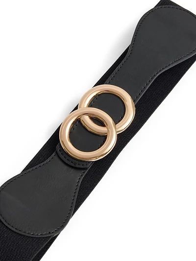 Ceinture élastique à double boucle