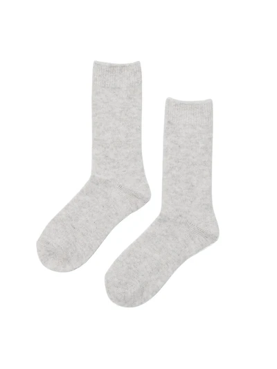 Marled Crew Socks