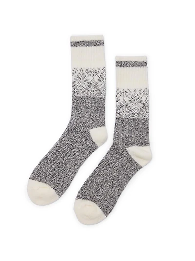Chaussettes à motif nordique