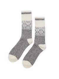 Chaussettes à motif nordique