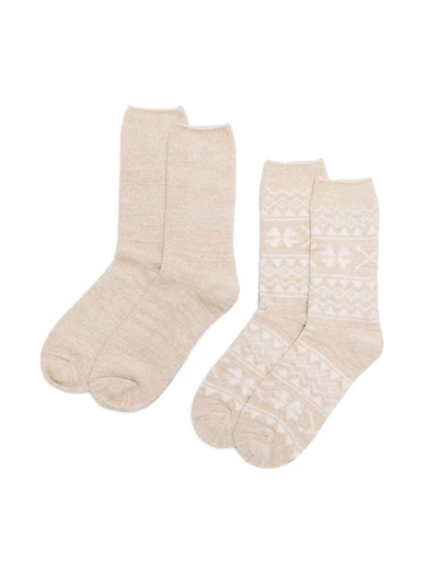 Paquet de 2 chaussettes norvégiennes