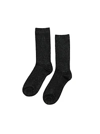 Metallic Crew Socks
