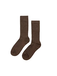 Chaussettes à effet métallisé