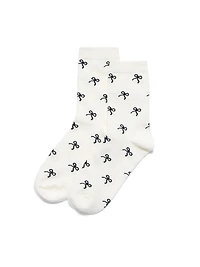 Chaussettes à imprimé de boucles