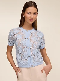 Floral Lace Cardigan