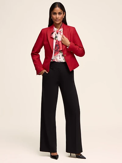 High-Waisted Wide Leg Pant