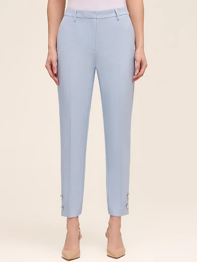 High-Waisted Slim-Leg Pant