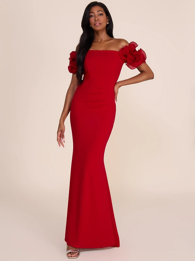 le chateau red dress Le chateau red Bodycon Ponte knit dress , Ponte knit