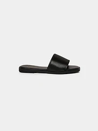 Square Toe Rhinestone Slide