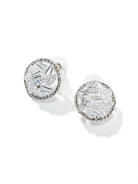 Boucle d'oreille ornée de pierres précieuses