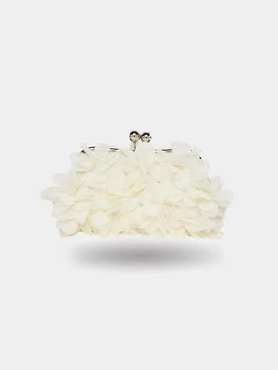 Pochette à fleurs 3D