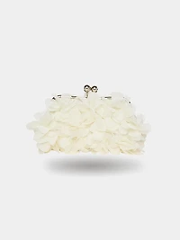 Pochette à fleurs 3D