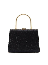 Satin Minaudiere With Jewels