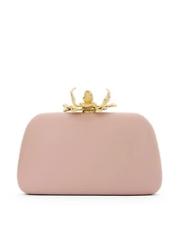 Faux-Leather Minaudiere