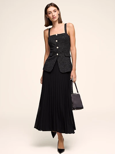 Vest & Skirt Combo Dress