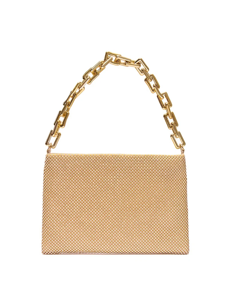 Sac à bandoulière en strass