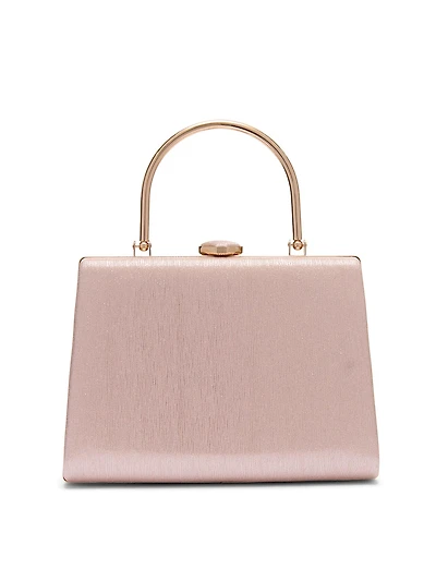 Faux-Leather Minaudiere