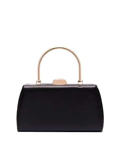Faux-Leather Handbag