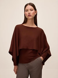 Cape Poncho Sweater