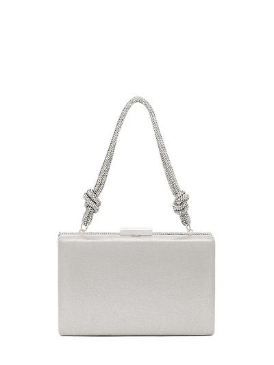 Rhinestone Hard Case Minaudiere