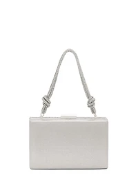 Rhinestone Hard Case Minaudiere