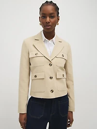 Blazer utilitaire avec poches