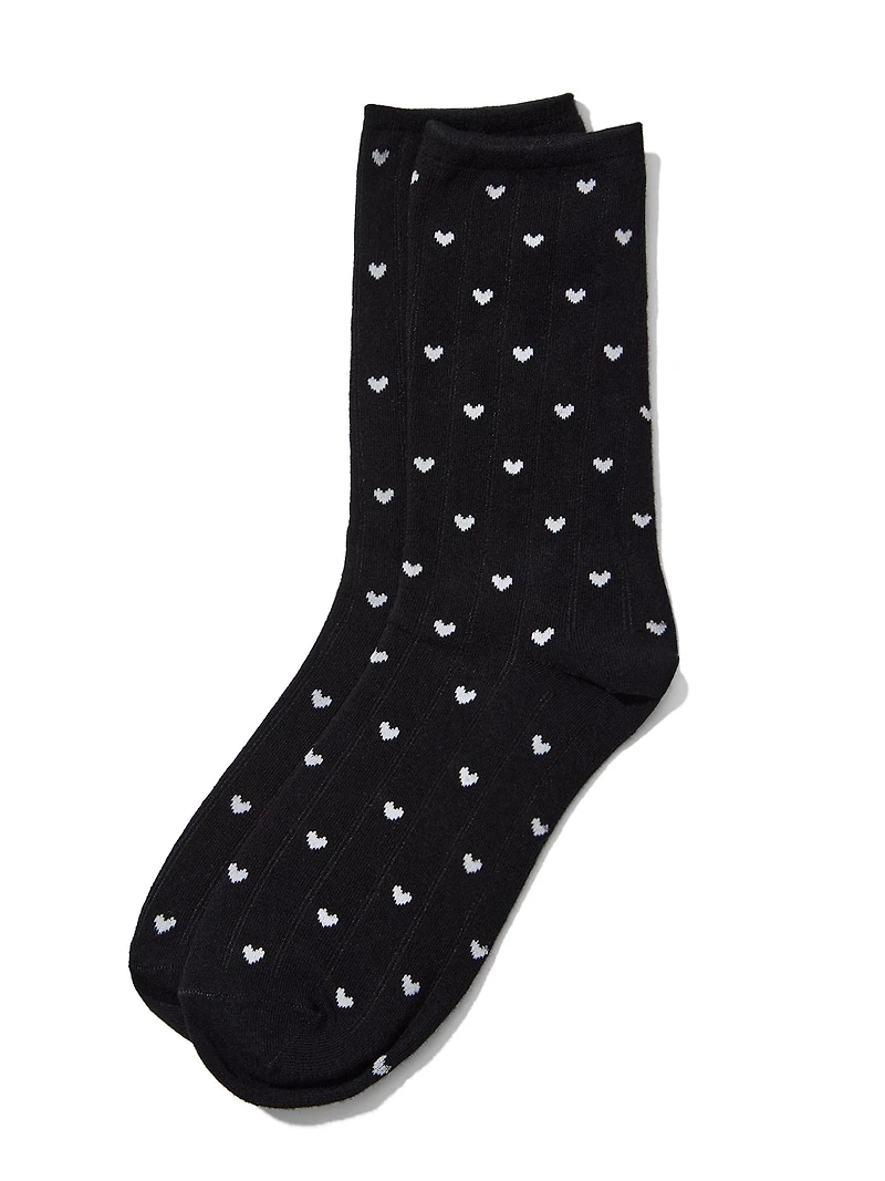 Mini Heart Socks
