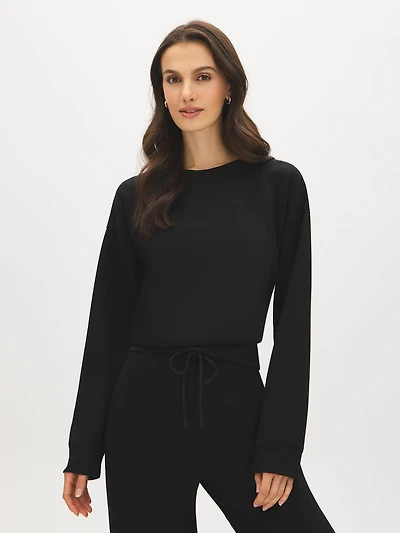 Cloud Fleece Drop Shoulder Top