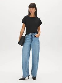 Dolman Sleeve Jersey Top