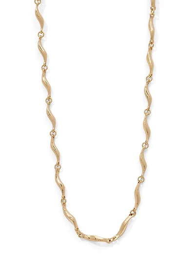Collier à maillons vagues