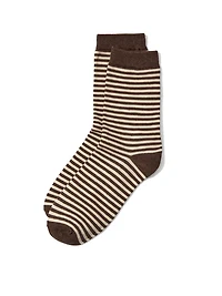 Chaussettes à petites rayures