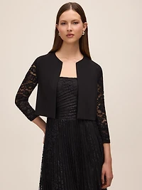 Bolero With Lace Sleeves