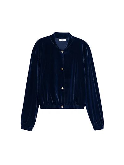 Blouson aviateur en velours