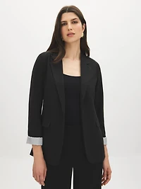 Notch Collar Blazer