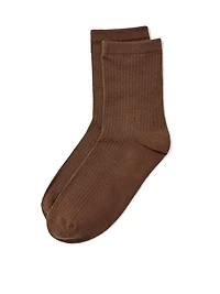 Chaussettes côtelées