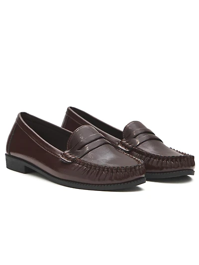 Mocassin classique en faux cuir