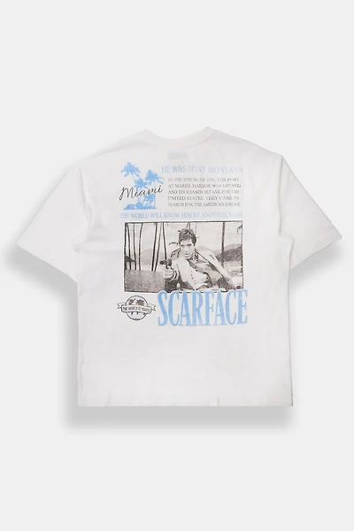 He Was Tony Montana Graphic Oversized Tee