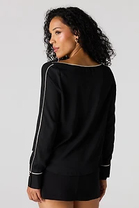 Boat Neck Blouse