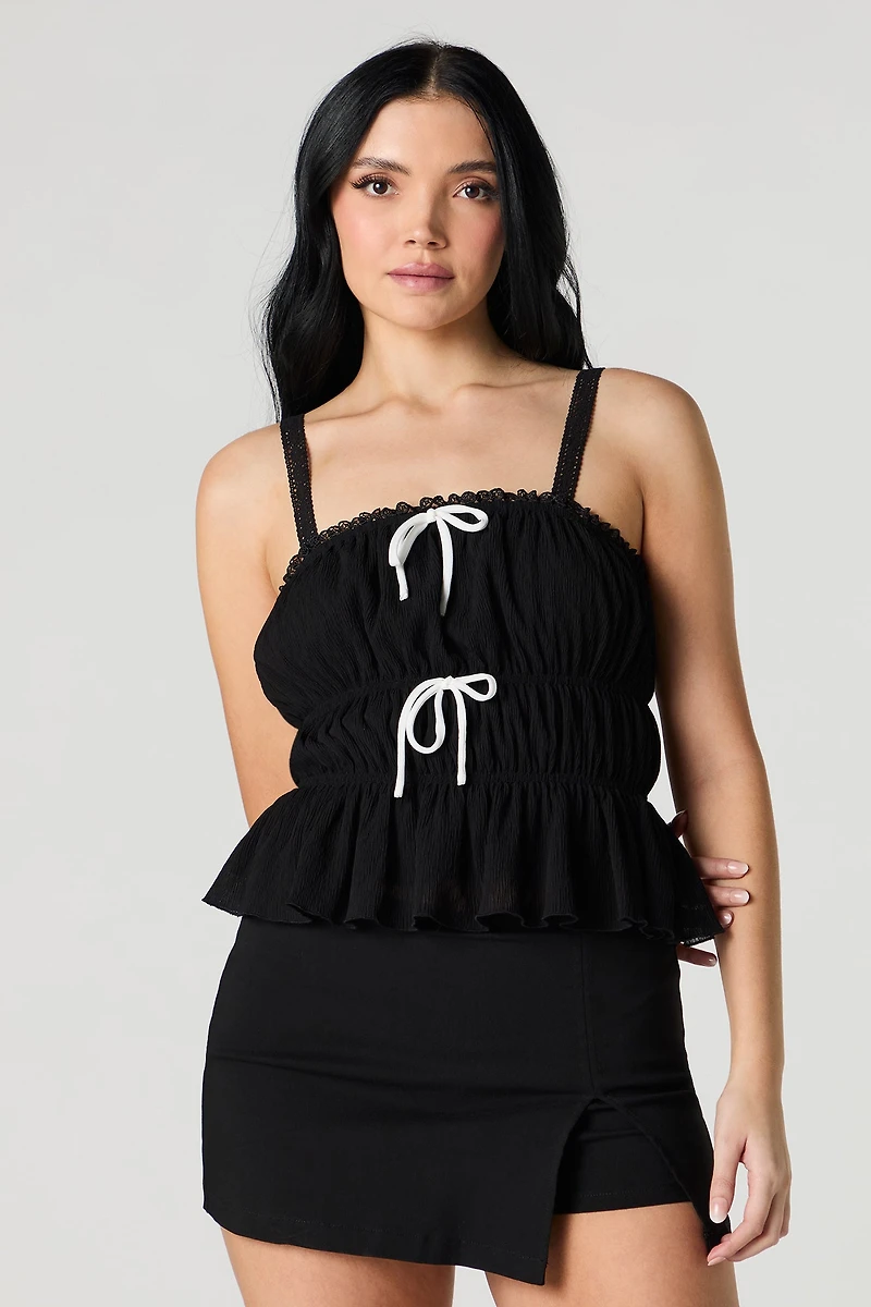 Bow Cinched Tank