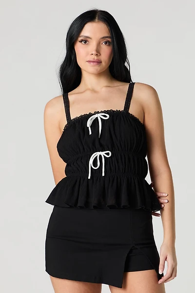 Bow Cinched Tank