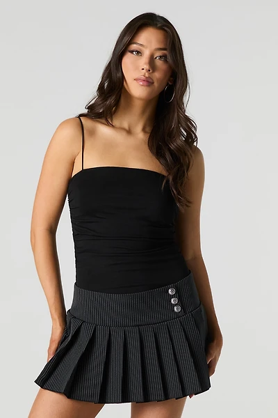 Mesh Ruched Bodysuit