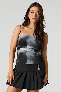 Maillot ruché en filet