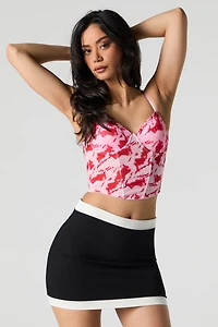 Camisole corset en filet