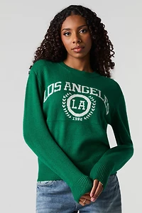 City Jacquard Knit Sweater