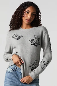 City Jacquard Knit Sweater