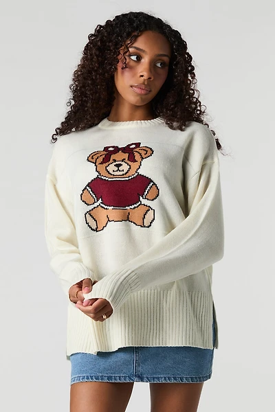 Jacquard Knit Sweater
