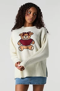 Jacquard Knit Sweater