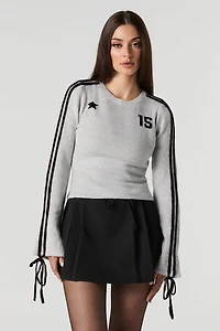 Mossy Jacquard Knit Sweater