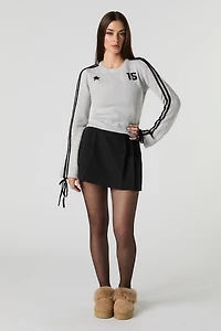 Mossy Jacquard Knit Sweater
