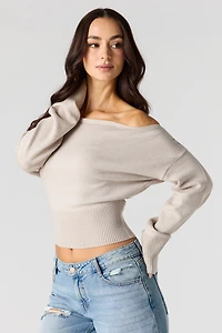Chandail  à encolure bateau